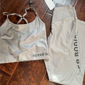 Better bodies grey workout set